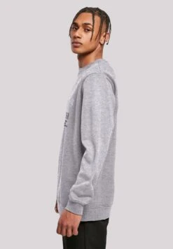 F4NT4STIC East Village Manhatten Crew - Sweater - Heather Grey -Modex Winkel 84e427e3a9304d96a53af312a181fc6d