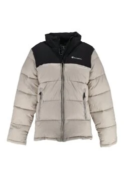 Champion Winterjas - Beige Schwarz