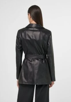 Aus Edlem - Halflange Jas - Schwarz -Modex Winkel 8643d6e693ae4ac1864a99084013e2e3