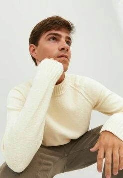 JACK&JONES Premium Mock Neck - Trui - White -Modex Winkel 87845aeedb5f4cf4aee02739ae517b2a