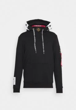 Alpha Industries Hoody - Hoodie - Black -Modex Winkel 87b5884a77bd43f0a43612e9caec08ff