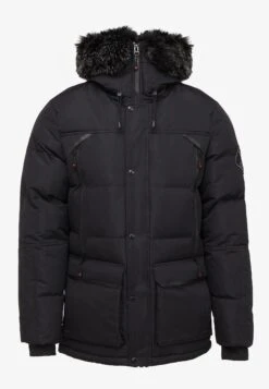 Orford Puffer Parka Jacket - Winterjas - Black -Modex Winkel 87ef1c1d5f4348468bd14dcf400b514a