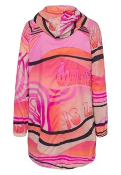 Lang Vibes - Halflange Jas - Pink/Sunset/Schwarz -Modex Winkel 8819230b610143e3a859c7628407b63d