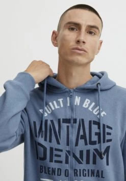 Blend Sweater Met Rits - Copen Blue 16 Blend Sweater Met Rits - Copen Blue -Modex Winkel 88958927f1504519a5239050c6b38246