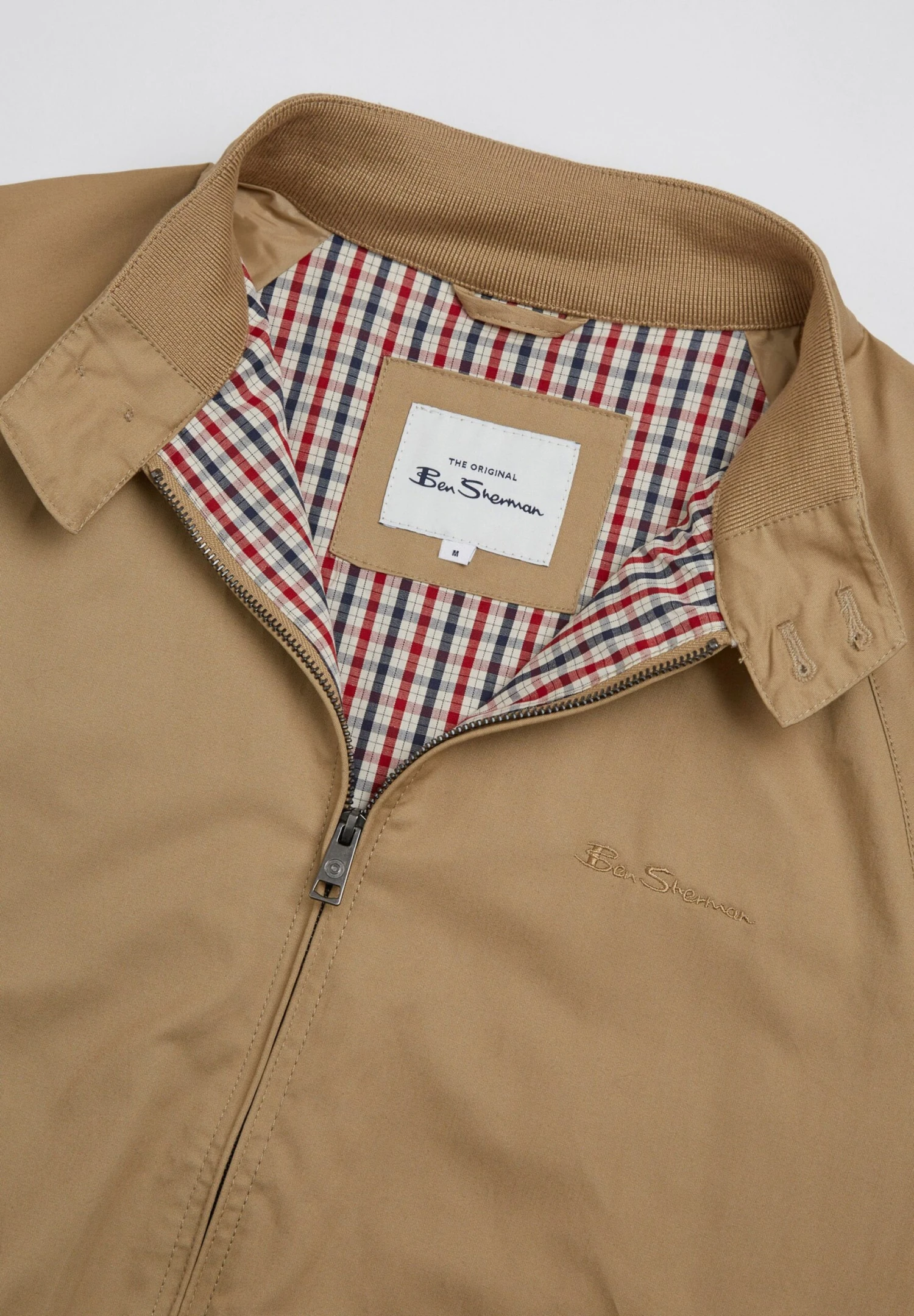 Ben Sherman Signature Harrington - Bomberjacks - Sand 5 Ben Sherman Signature Harrington - Bomberjacks - Sand - Afbeelding 5