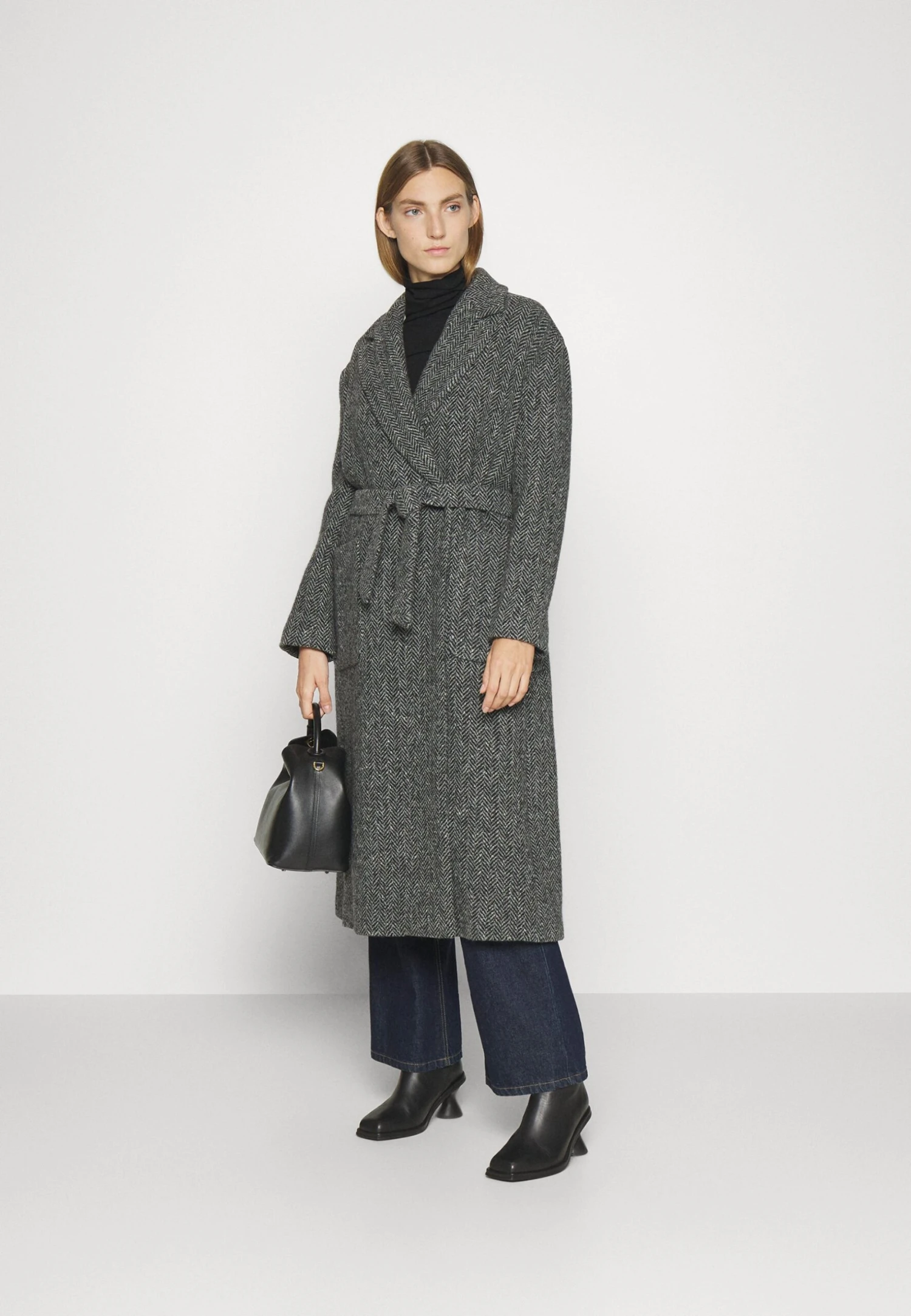 Este - Mantel - Antracite 2 Este - Mantel - Antracite - Afbeelding 2