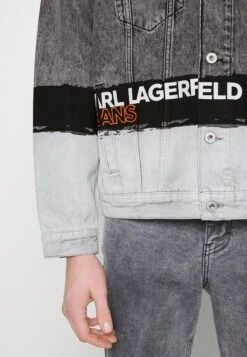 Karl Lagerfeld Jeans Relaxed Paint Logo - Spijkerjas - Washed Grey -Modex Winkel 8fbf25336dd64a07bb5602228e21ebe8