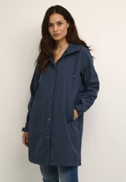 Cream Cralia - Halflange Jas - Total Eclipse Melange