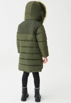 Next Long- Winterjas - Khaki Green -Modex Winkel 90f377820f2a41c7a33b0f8521f21160