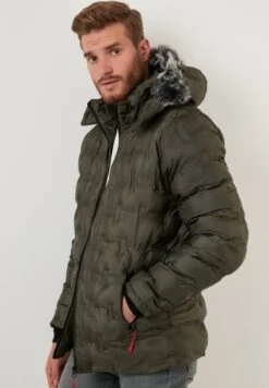 Winterjas - Dark Khaki -Modex Winkel 9110e12ae7f74f54a226aca28c036cd1