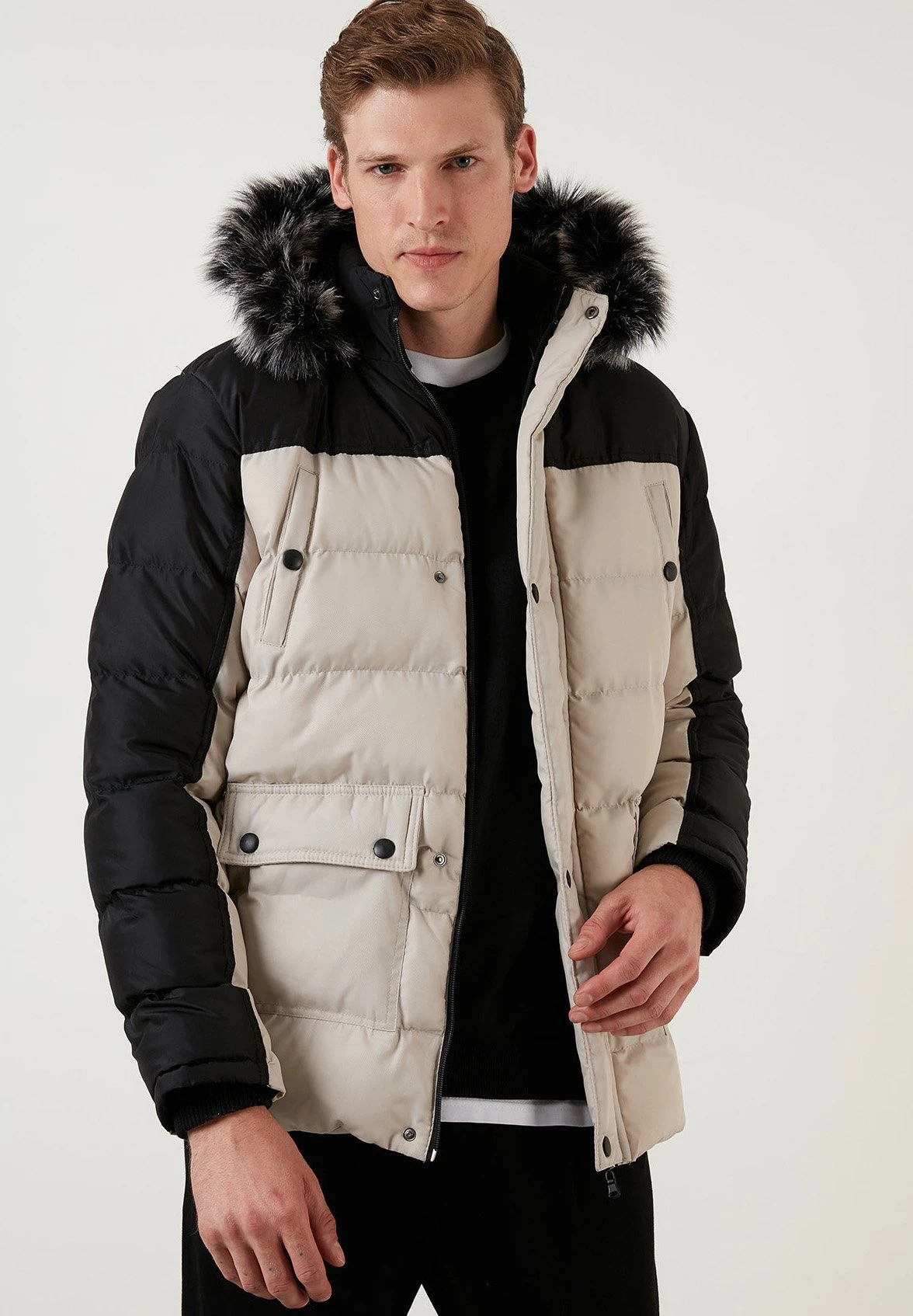 Winterjas - Stone Black 1 Winterjas - Stone Black