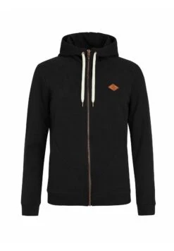 Sweater Met Rits - True Black