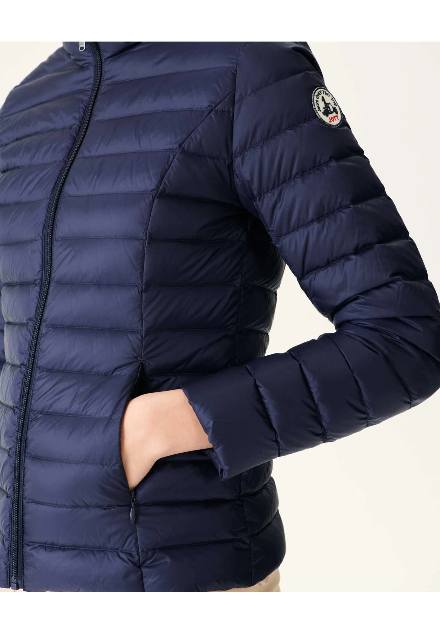 JOTT Cha - Gewatteerde Jas - Bleu 4 JOTT Cha - Gewatteerde Jas - Bleu - Afbeelding 4