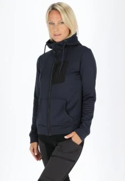 Trondheim Stretch Full W - Sweater Met Rits - Dk Navy Melange -Modex Winkel 93a5b0ffc772482493ab823cce9dd130