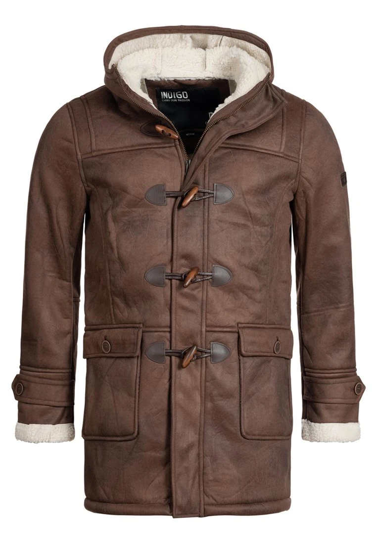 Indicode Jeans Winterjas - Mottled Brown 7 Indicode Jeans Winterjas - Mottled Brown - Afbeelding 7