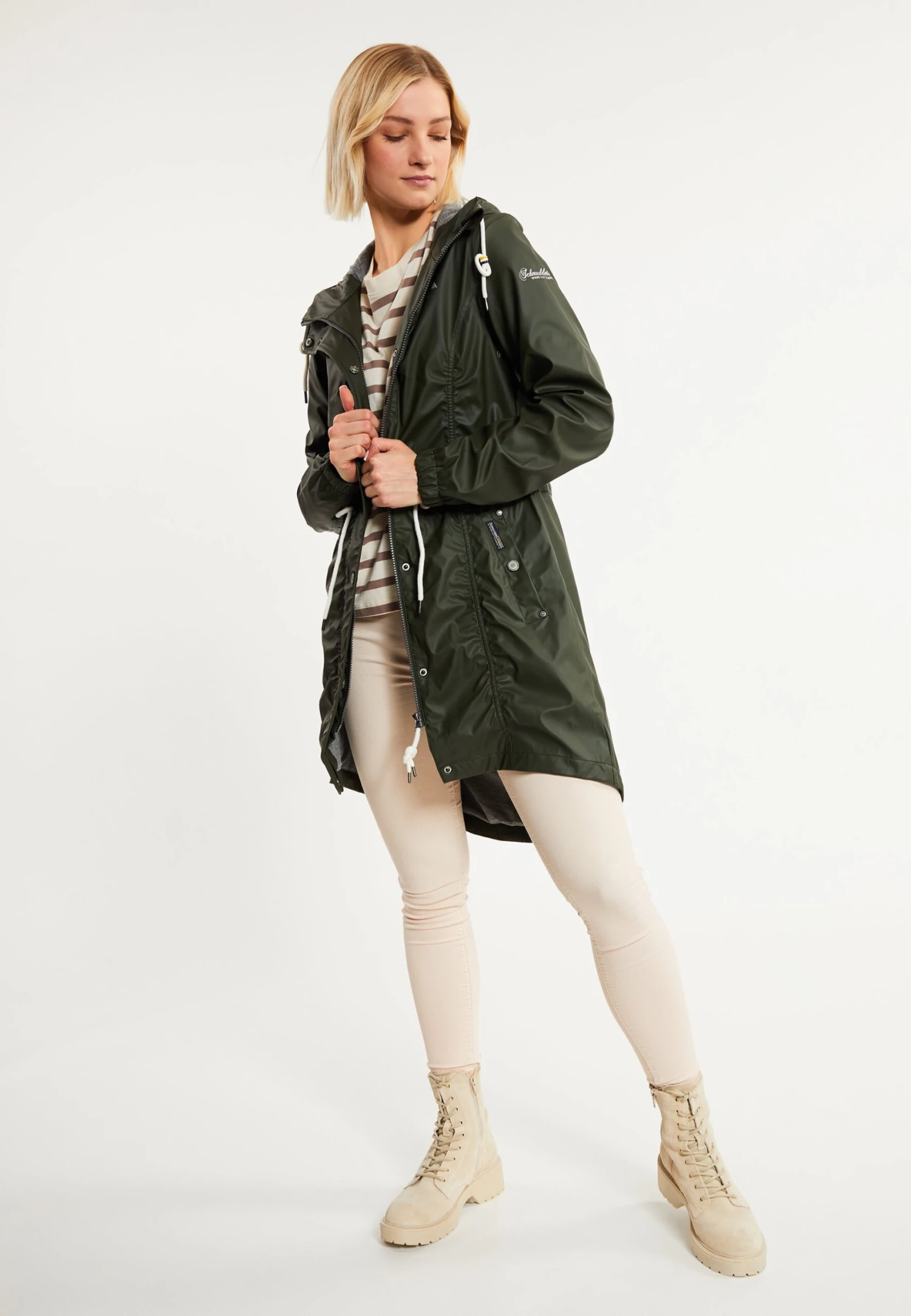 Schmuddelwedda Parka - Dunkeloliv 2 Schmuddelwedda Parka - Dunkeloliv - Afbeelding 2