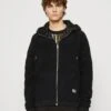 Redefined Rebel Brentley Jacket - Fleecejas - Black