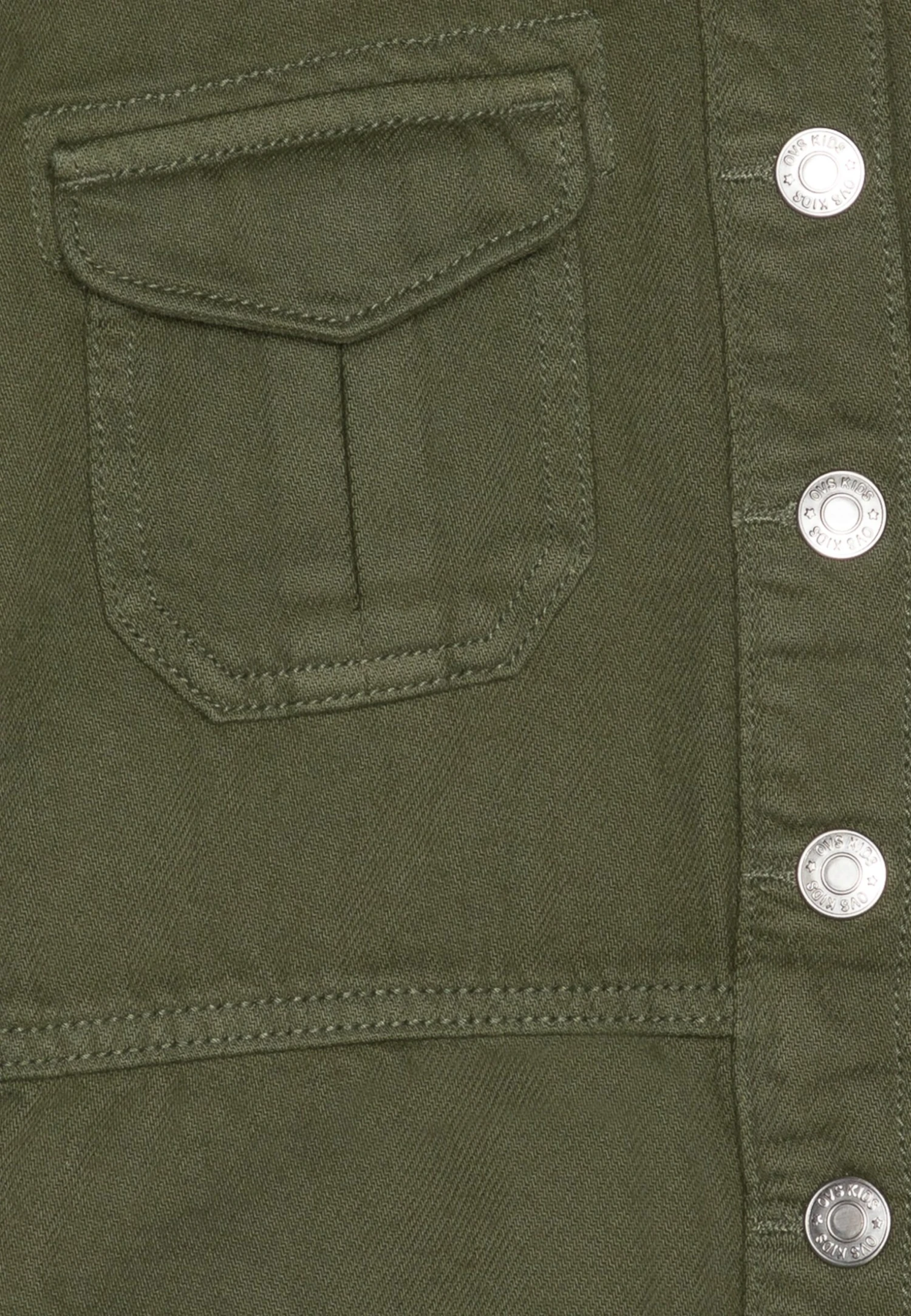 OVS Gilet Drill - Bodywarmer - Olive 3 OVS Gilet Drill - Bodywarmer - Olive - Afbeelding 3