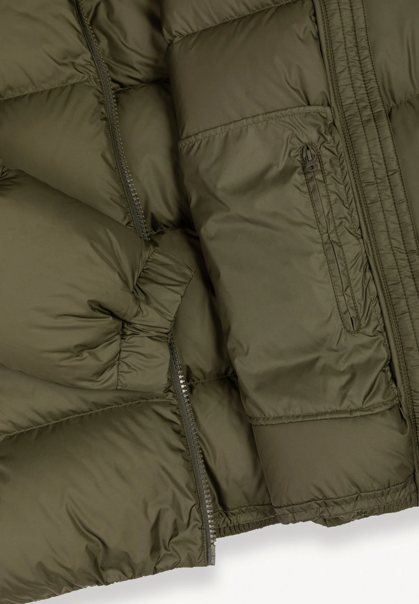 Colmar Originals Fixed Hood - Gewatteerde Jas - Khaki 3 Colmar Originals Fixed Hood - Gewatteerde Jas - Khaki - Afbeelding 3