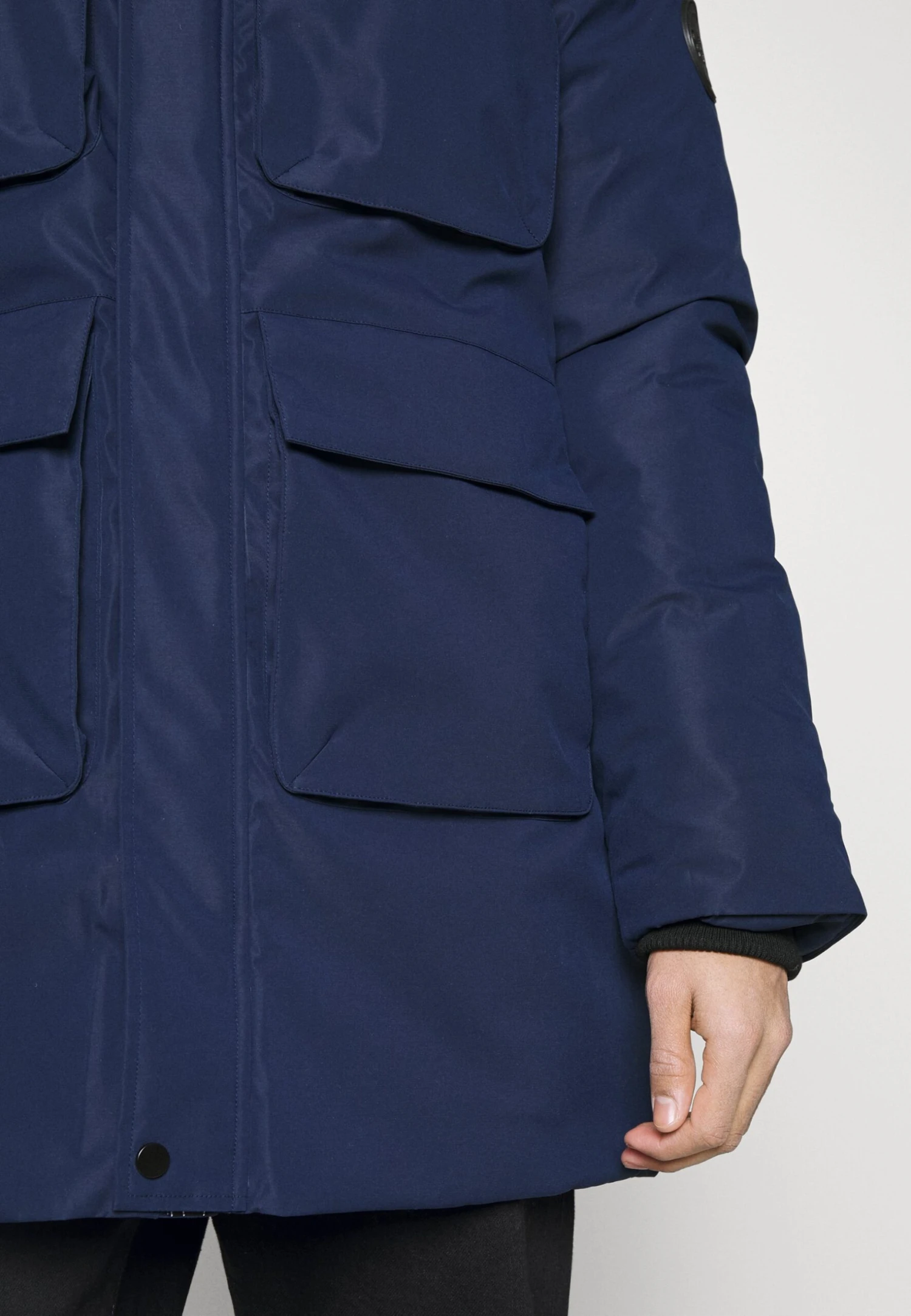 Exploration Pocket Long Jacket - Winterjas - Navy 6 Exploration Pocket Long Jacket - Winterjas - Navy - Afbeelding 6