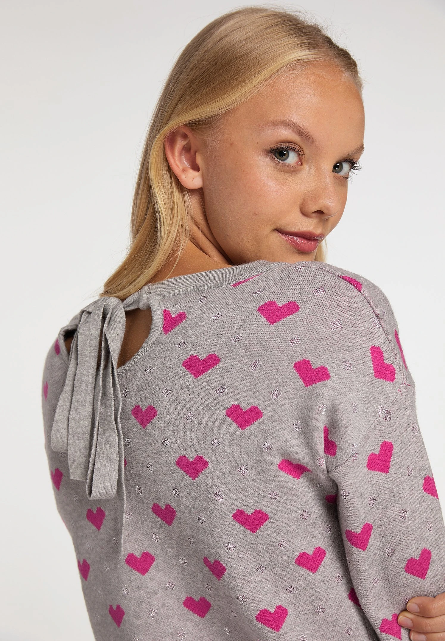 Mymo At Night Nolie - Trui - Grau Mehrfarbig 4 Mymo At Night Nolie - Trui - Grau Mehrfarbig - Afbeelding 4