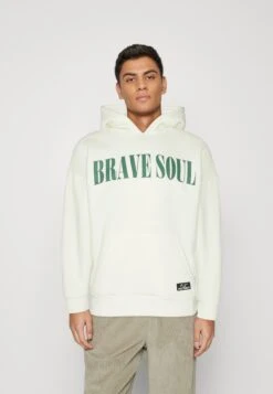 BRAVE SOUL Moro - Sweater - Ecru/Mint