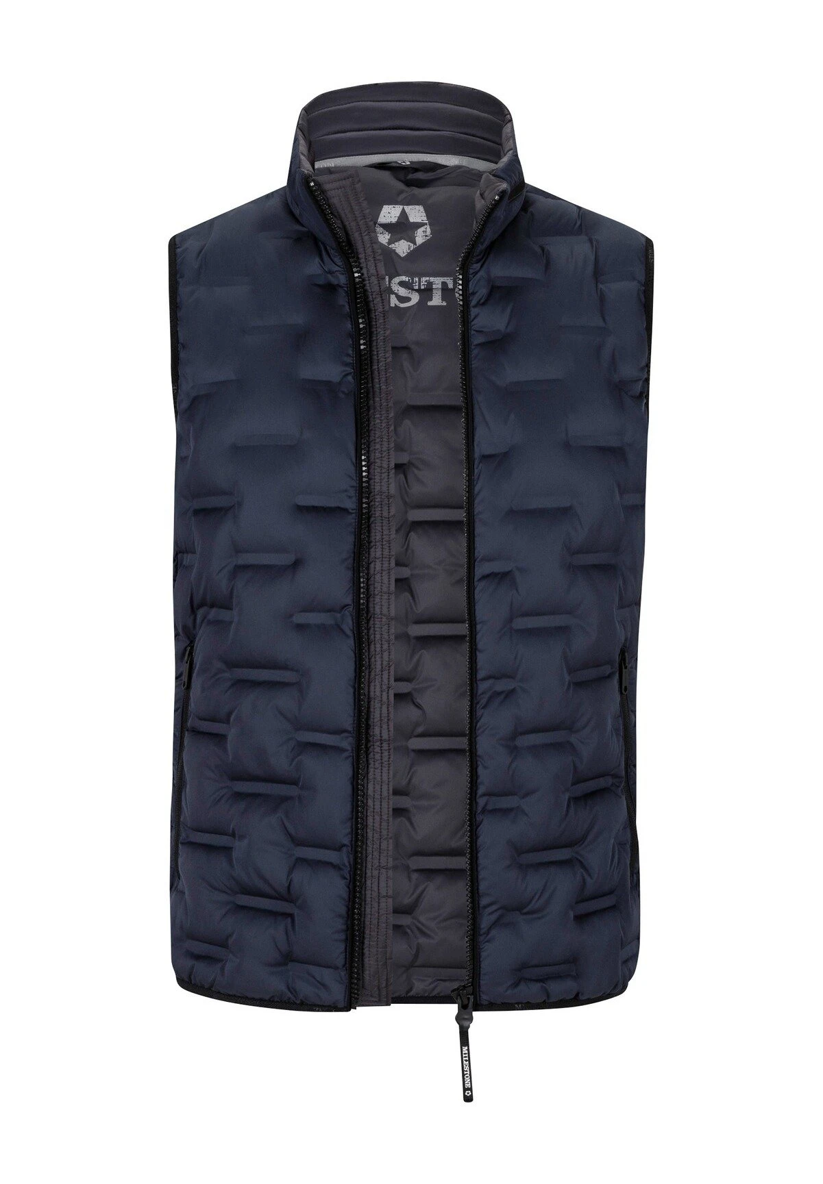 MILESTONE Bodywarmer - Dunkelblau 3 MILESTONE Bodywarmer - Dunkelblau - Afbeelding 3