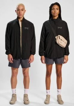 Halo Tech- Lichte Jas - Black