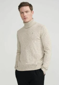 Holebrook Örjan Rollneck - Trui - Sand Mel