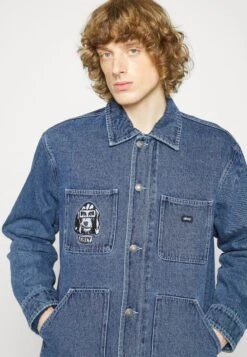 Obey Clothing Hymn Jacket - Halflange Jas - Stone Wash Indigo -Modex Winkel 99699e45caa24cc1bbeec28496bcf94a