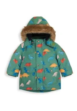 Jojo Maman Bebe Print Standard - Parka - Green