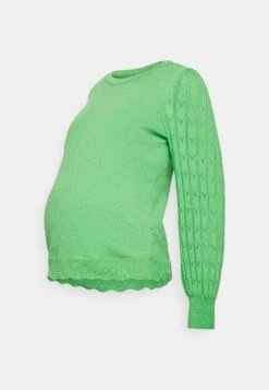 ONLY MATERNITY Olmmolly Life Mix O Neck - Trui - Green Bee -Modex Winkel 9abd931f86034acb90731d9cbf907410