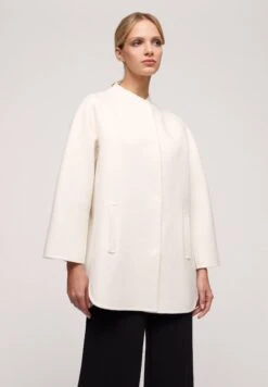 LUISA SPAGNOLI Vallas - Halflange Jas - Panna