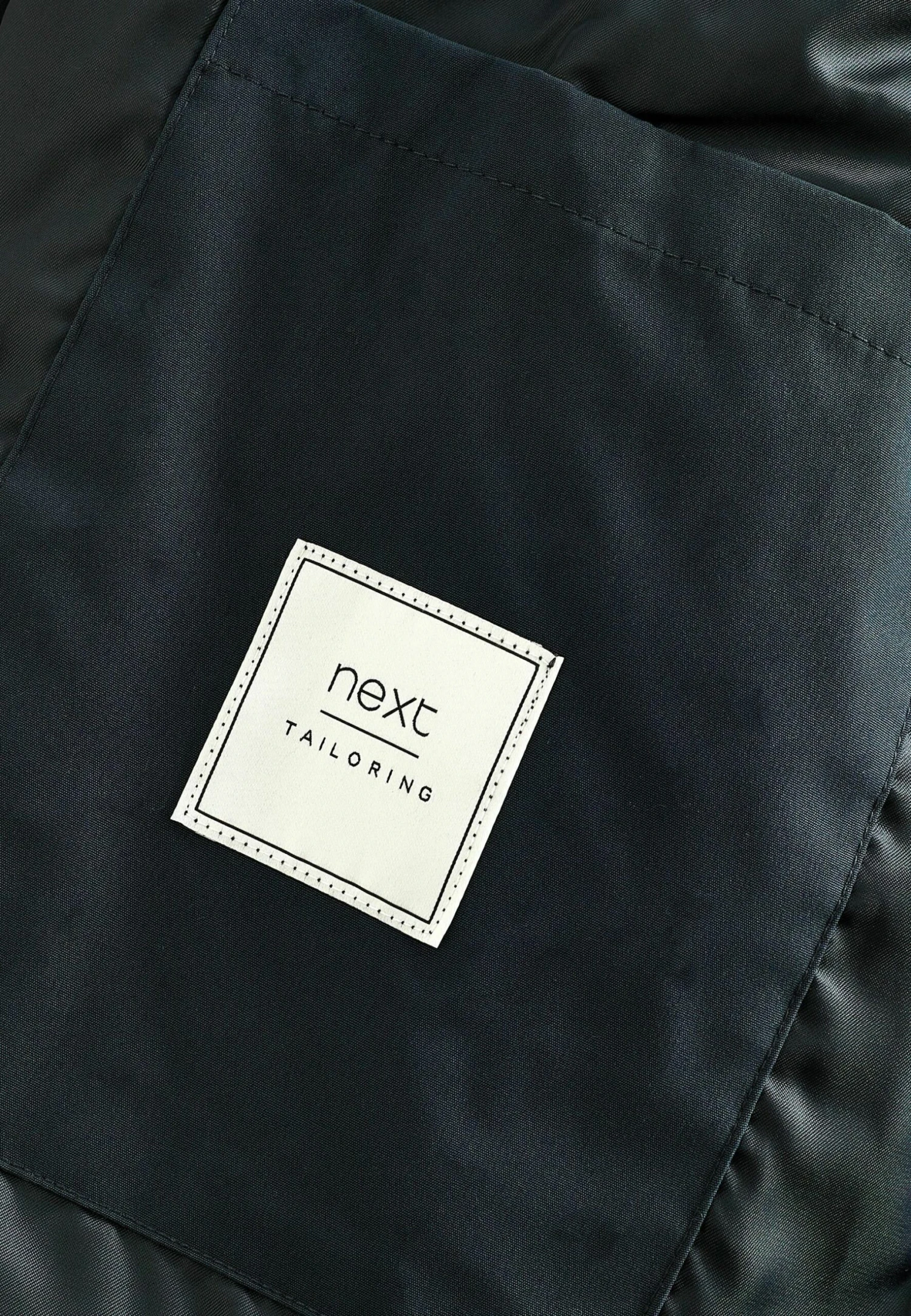 Next Four Pocket Funnel Neck Standard - Parka - Navy Blue 7 Next Four Pocket Funnel Neck Standard - Parka - Navy Blue - Afbeelding 7