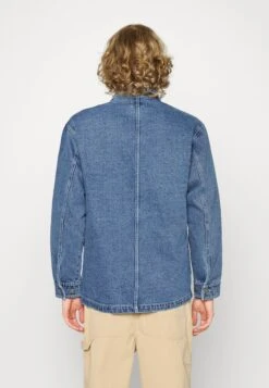 Obey Clothing Hymn Jacket - Halflange Jas - Stone Wash Indigo -Modex Winkel 9c43f6b201be4941a00e7b6ba9d3405f
