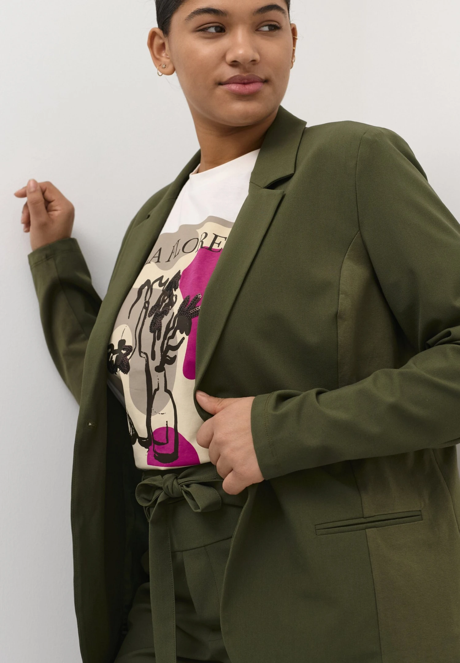 Jia- Blazer - Grape Leaf 5 Jia- Blazer - Grape Leaf - Afbeelding 5