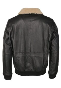 Top Gun Stylisch- Leren Jas - Black -Modex Winkel 9ce668c7a4a54befa23f0480a62e9443