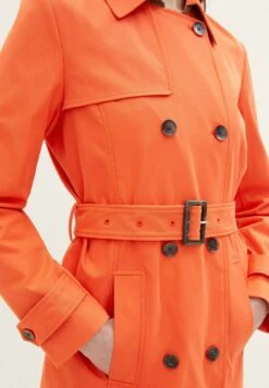 Tom Tailor Trenchcoat - Fever Red -Modex Winkel 9d47a9661df54c4bbd2faeced0698023