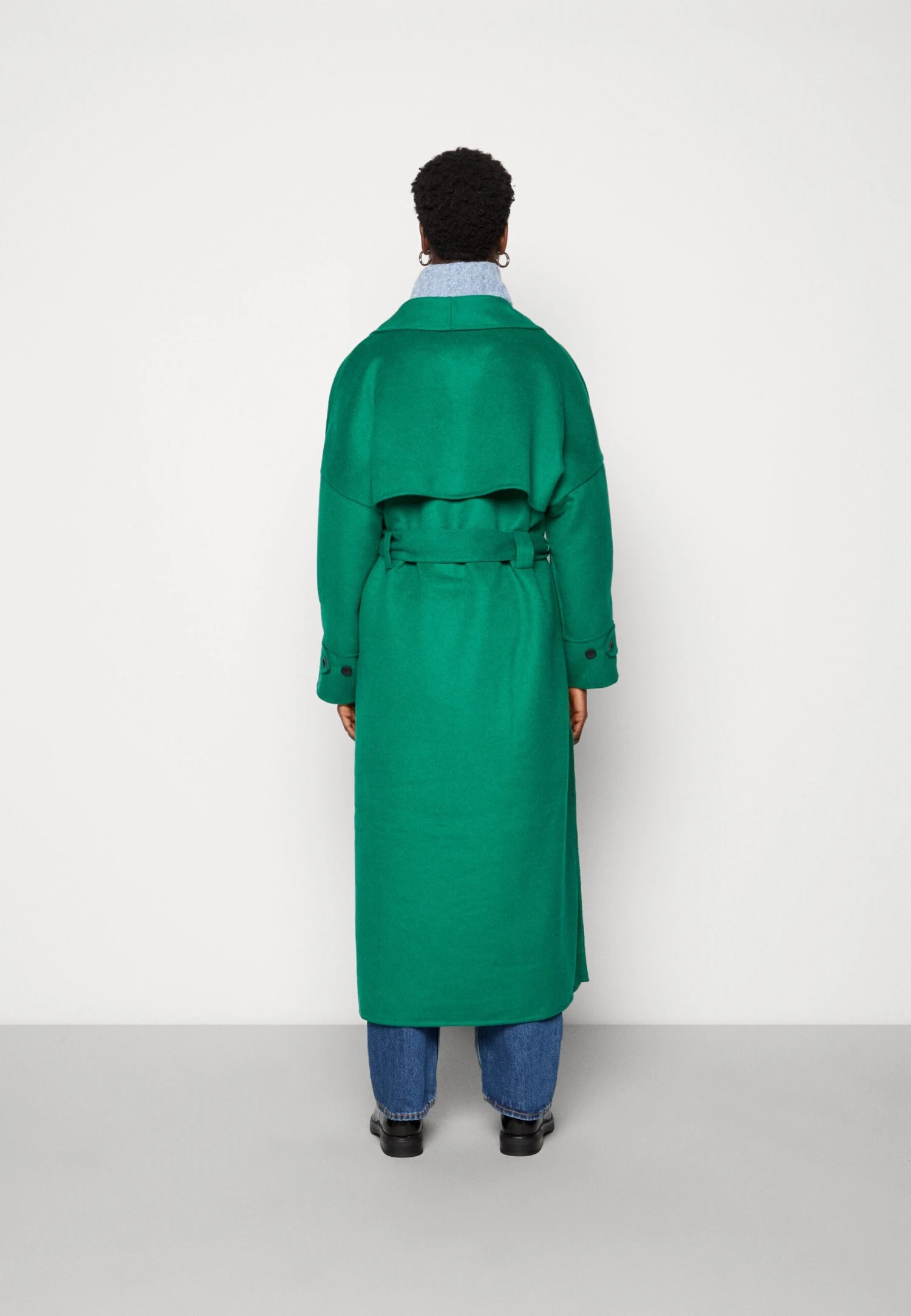 Caluso Coat - Mantel - Verdant Green 3 Caluso Coat - Mantel - Verdant Green - Afbeelding 3