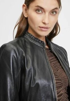 GIPSY Gwgalina Lacev - Leren Jas - Black -Modex Winkel 9e0c052797d941ca84e5a721aa72311e