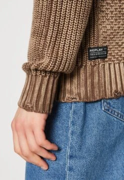 Replay Trui - Light Mud -Modex Winkel 9e1784994b8549f0894ab37d81ac6a67