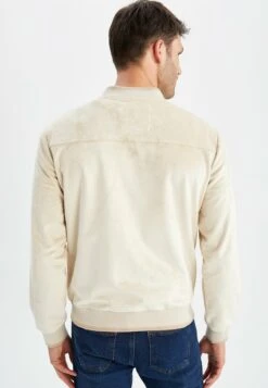 DeFacto Slim Fit Suede - Jas - Ecru -Modex Winkel 9e94f3450955431d8dfe361bfd47500a