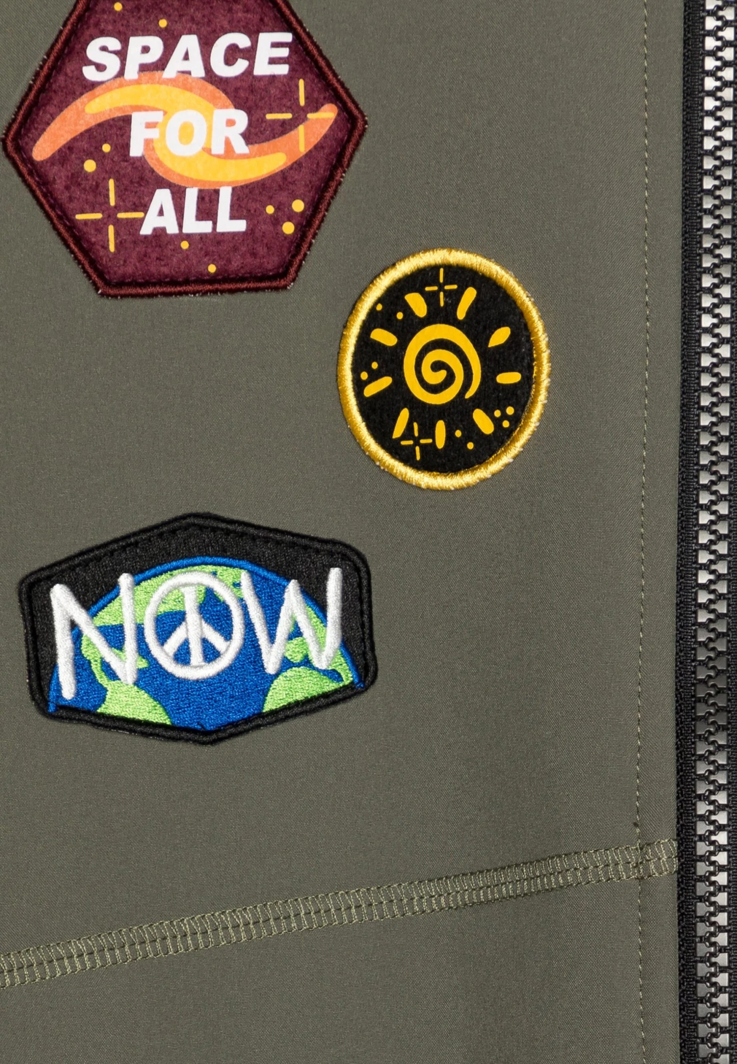 Molo Nasa Cloudy - Softshelljas - Dusty Green 4 Molo Nasa Cloudy - Softshelljas - Dusty Green - Afbeelding 4