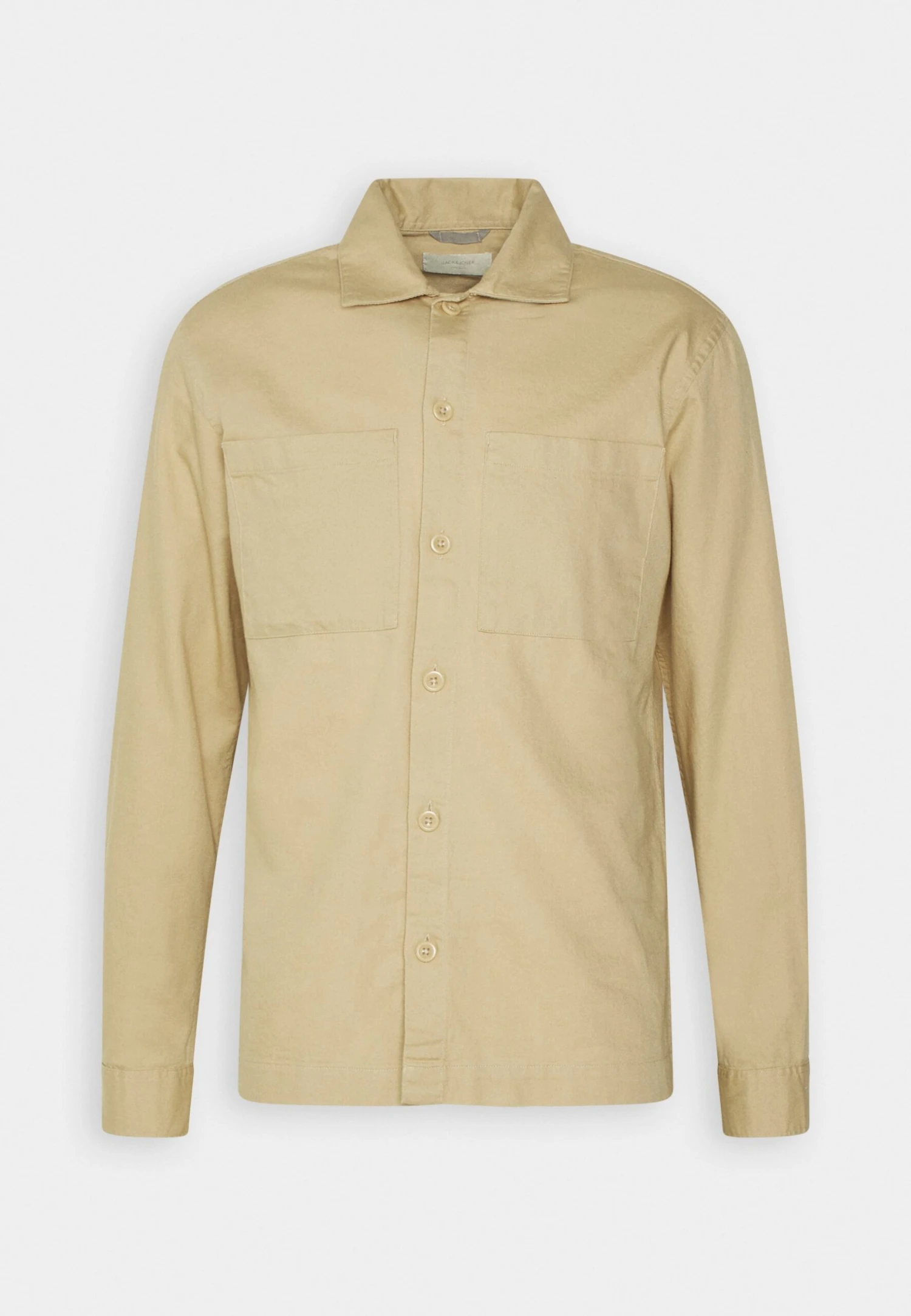 JACK&JONES Premium Jprpete Spring Overshirt - Jas - Sand 4 JACK&JONES Premium Jprpete Spring Overshirt - Jas - Sand - Afbeelding 4