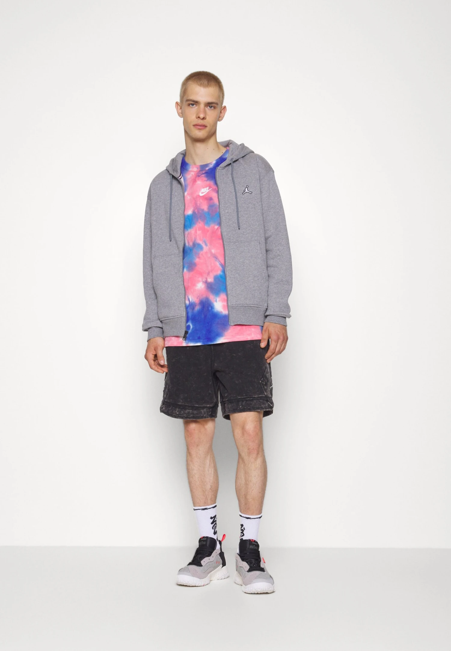 Jordan Hoodie - Sweater Met Rits - Carbon Heather 2 Jordan Hoodie - Sweater Met Rits - Carbon Heather - Afbeelding 2