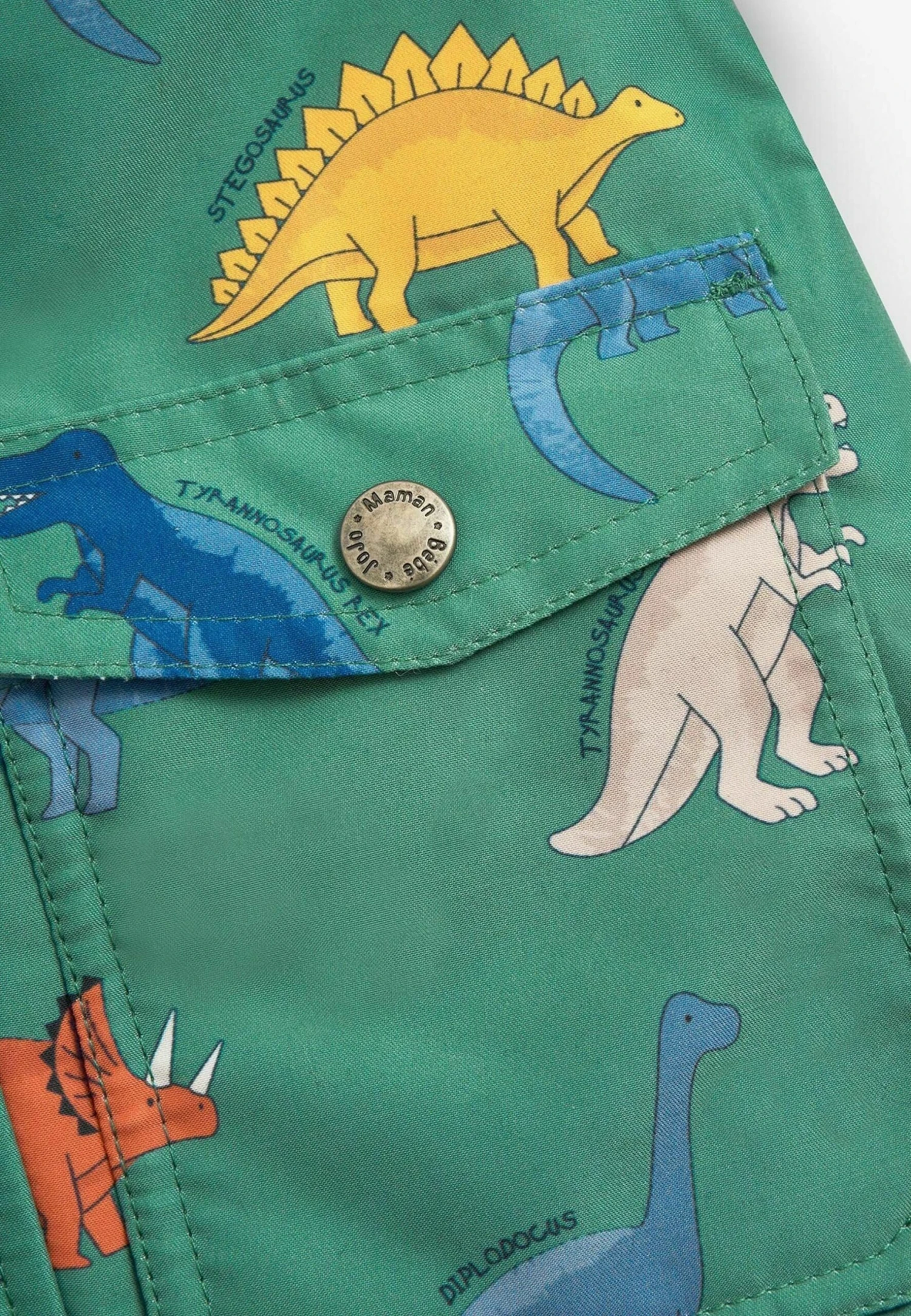 Jojo Maman Bebe Print Standard - Parka - Green 2 Jojo Maman Bebe Print Standard - Parka - Green - Afbeelding 2