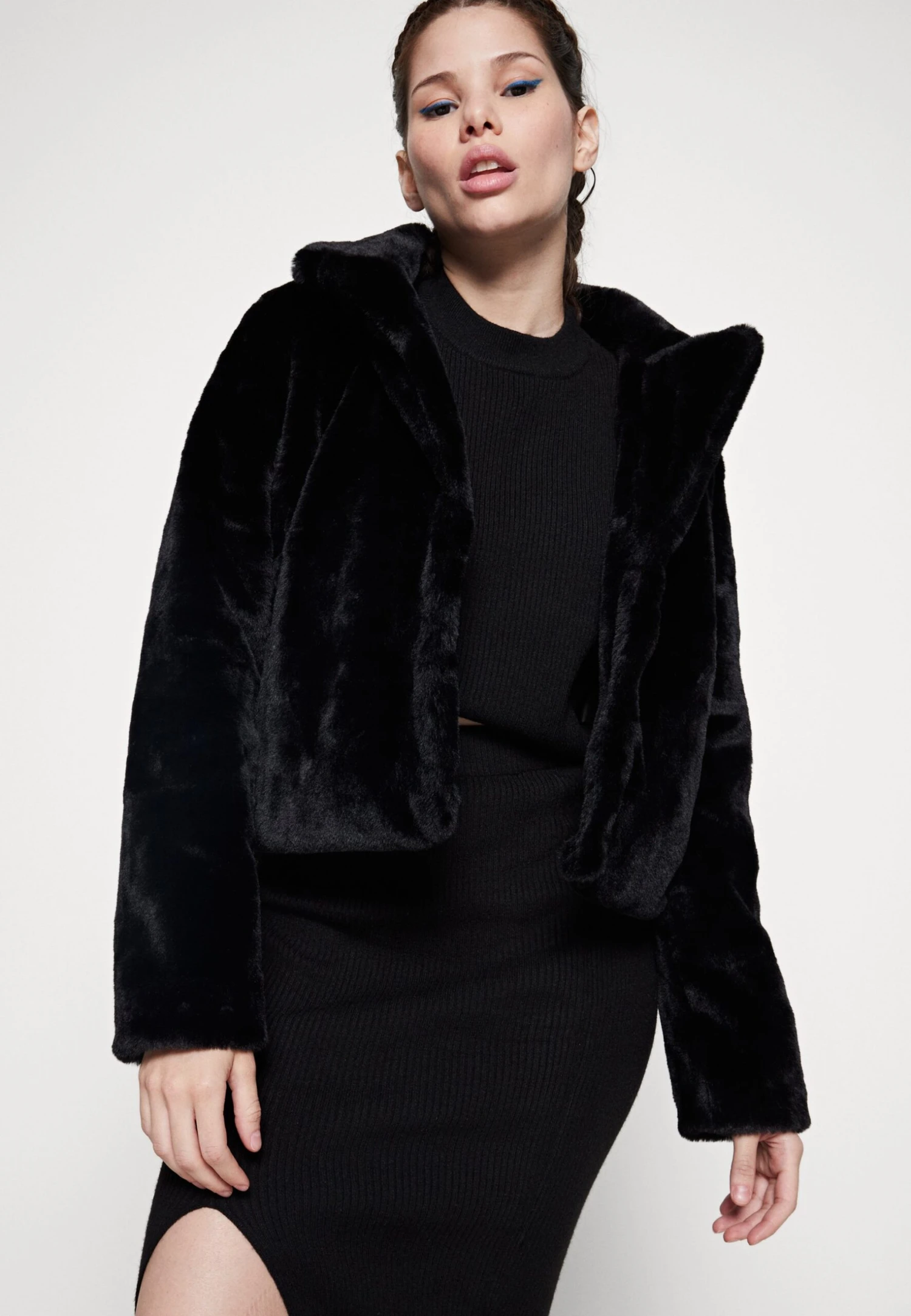 Vila Viebba - Jas - Black 4 Vila Viebba - Jas - Black - Afbeelding 4