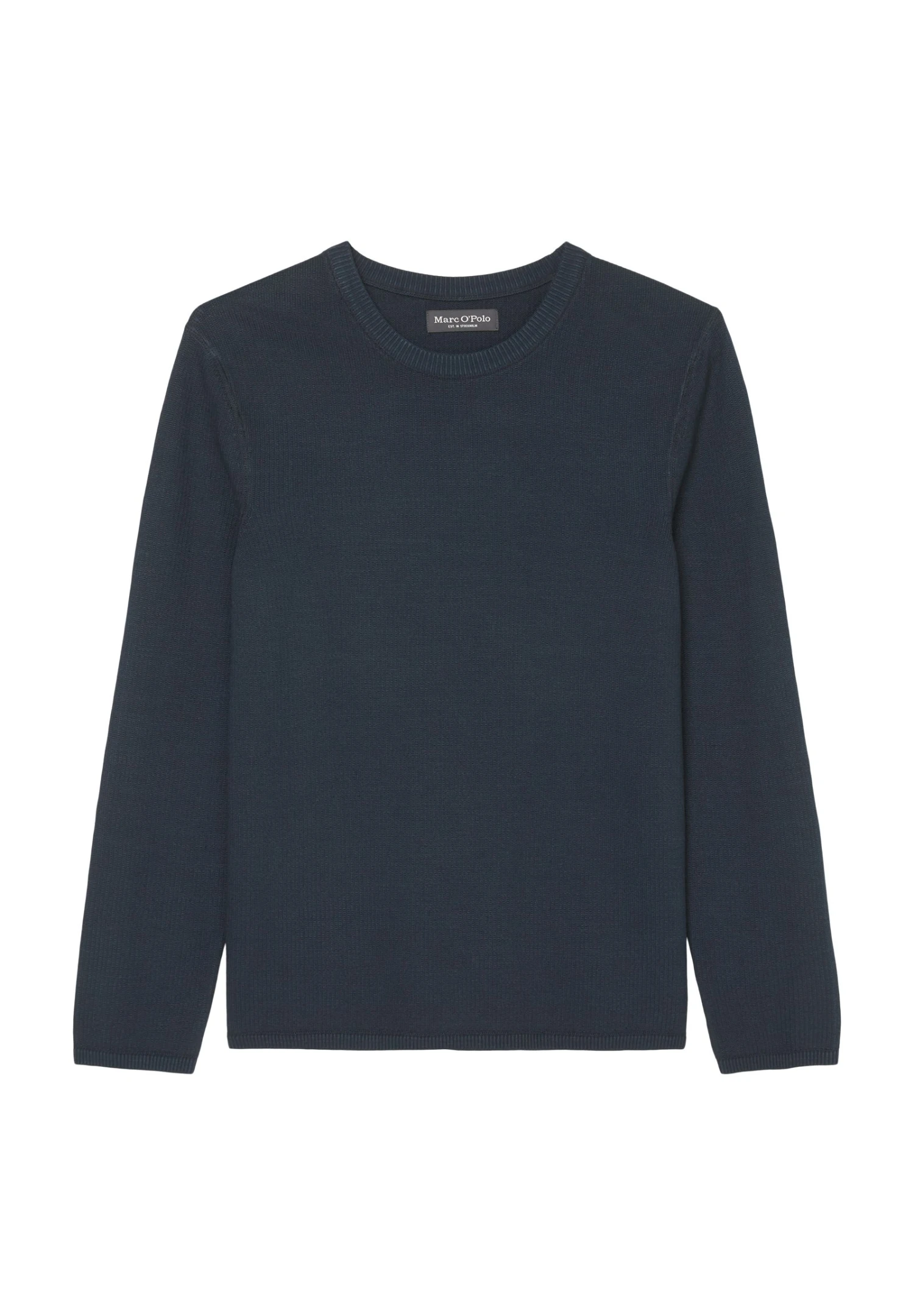 Marc O'Polo Rundhals Regular- Trui - Dark Navy 6 Marc O'Polo Rundhals Regular- Trui - Dark Navy - Afbeelding 6