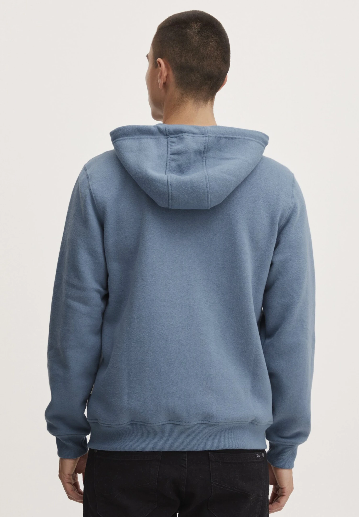 Blend Sweater Met Rits - Copen Blue 8 Blend Sweater Met Rits - Copen Blue - Afbeelding 8