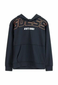 Guess Scuba Mit Logo Vorne - Hoodie - Schwarz